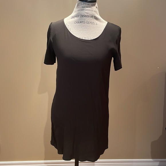 Aritzia Wilfred Free Teigen Dress Olive Green - Picture 5 of 9